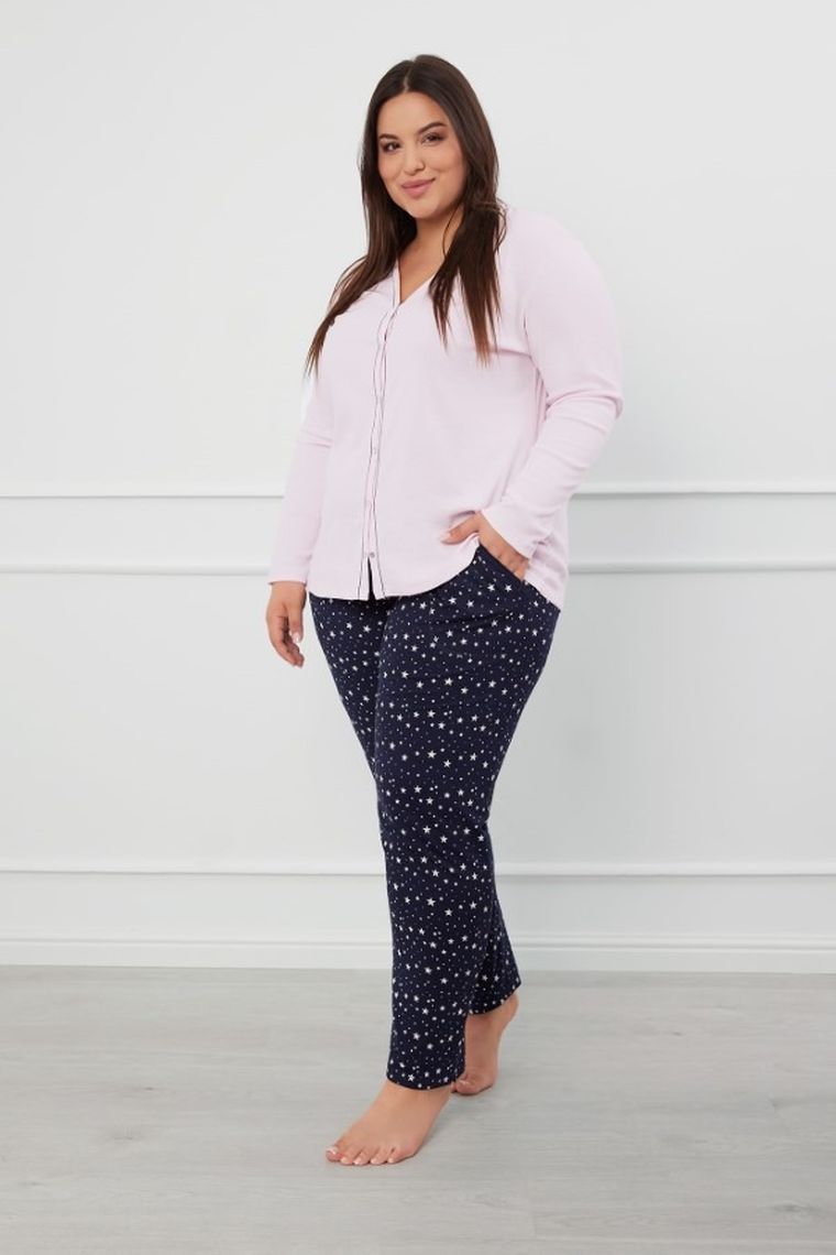 Piżama damska, plus size, mix, Libra, Italian Fashion