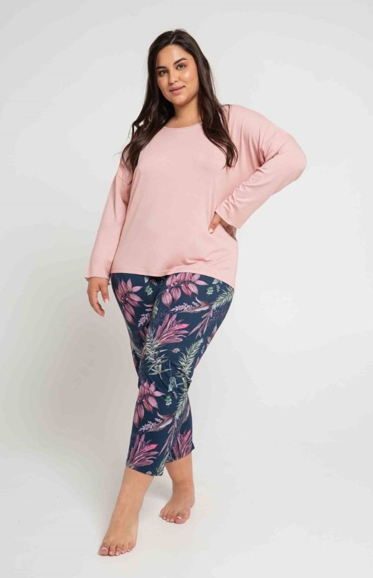 Piżama damska, plus size, mix, Vivian, Taro