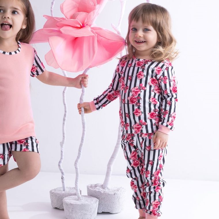 Piżama dziewczęca, mix, Nicol