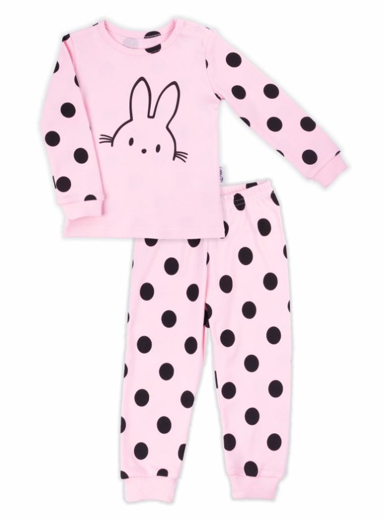 Piżama dziewczęca, różowa, Nicol