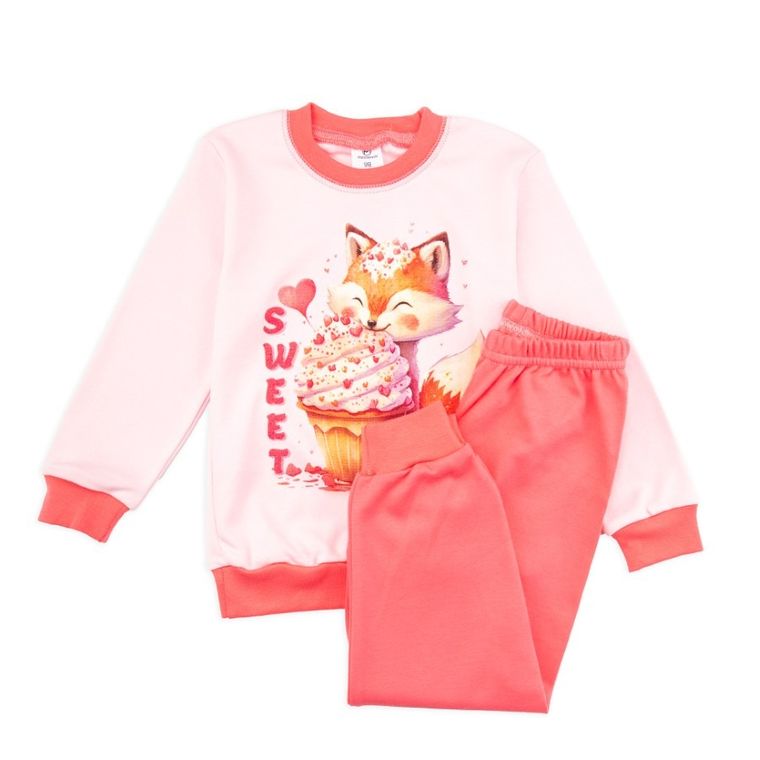 Piżama dziewczęca, różowa, Tup Tup