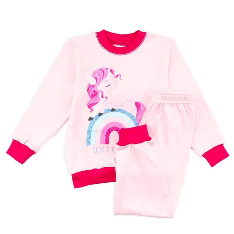 Piżama dziewczęca, różowa, Tup Tup