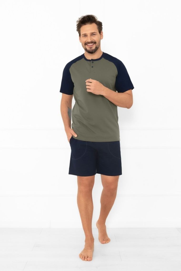 Piżama męska, mix, Aleksander, Italian Fashion