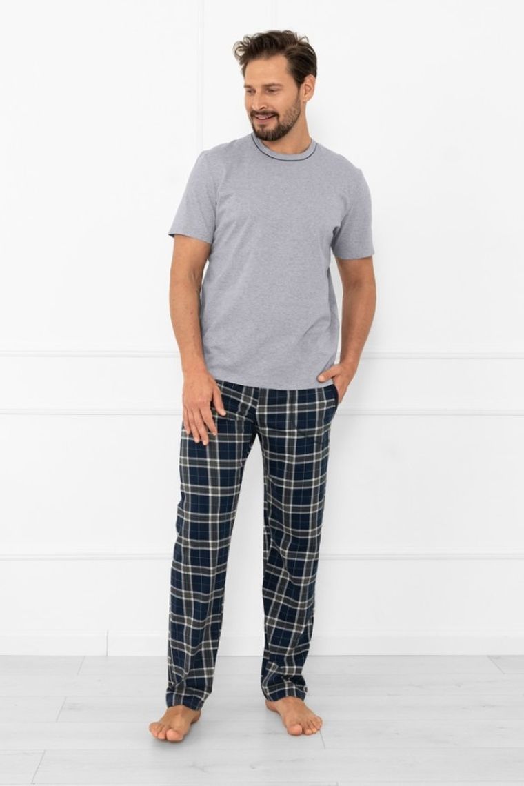 Piżama męska, mix, Andreas, Italian Fashion