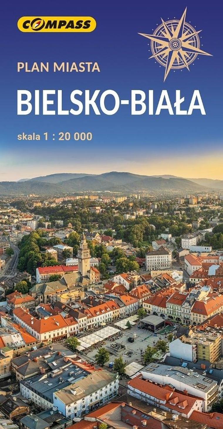 Plan miasta - Bielsko-Biała 1:20 000