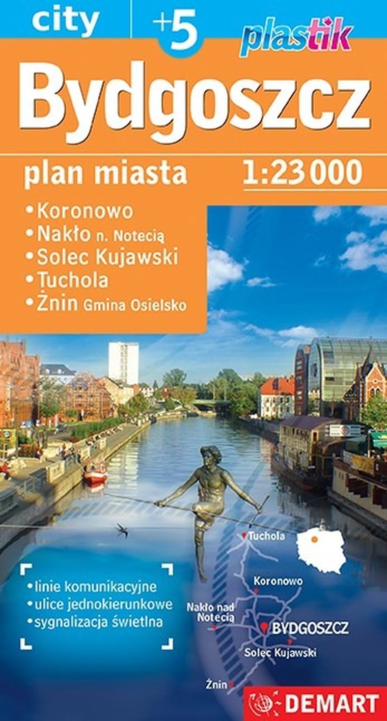 Plan miasta - Bydgoszcz 1:23 000