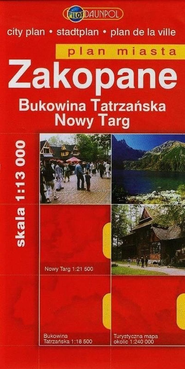 Plan Miasta EuroPilot. Zakopane
