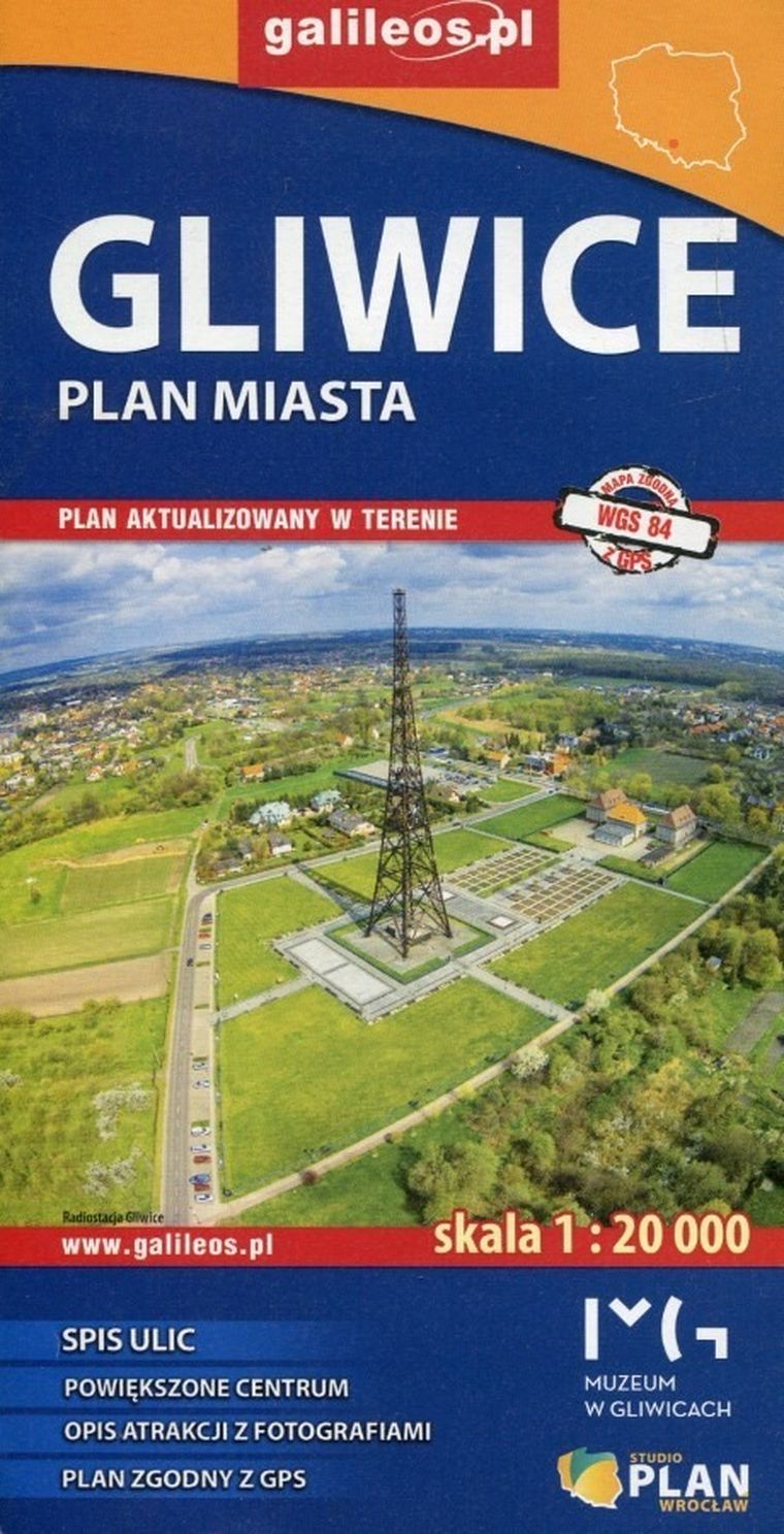 Plan miasta. Gliwice 1:20 000