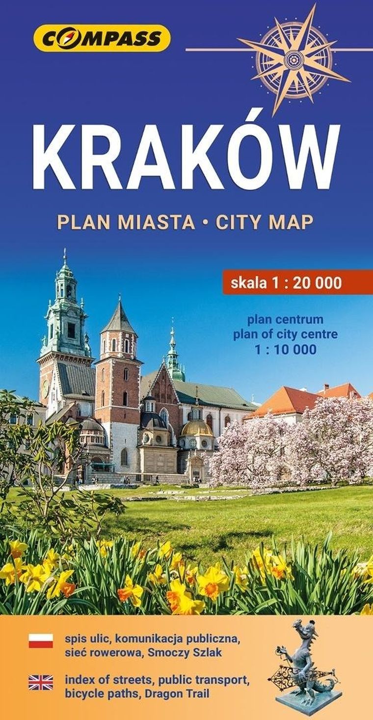 Plan miasta. Kraków 1:20 000