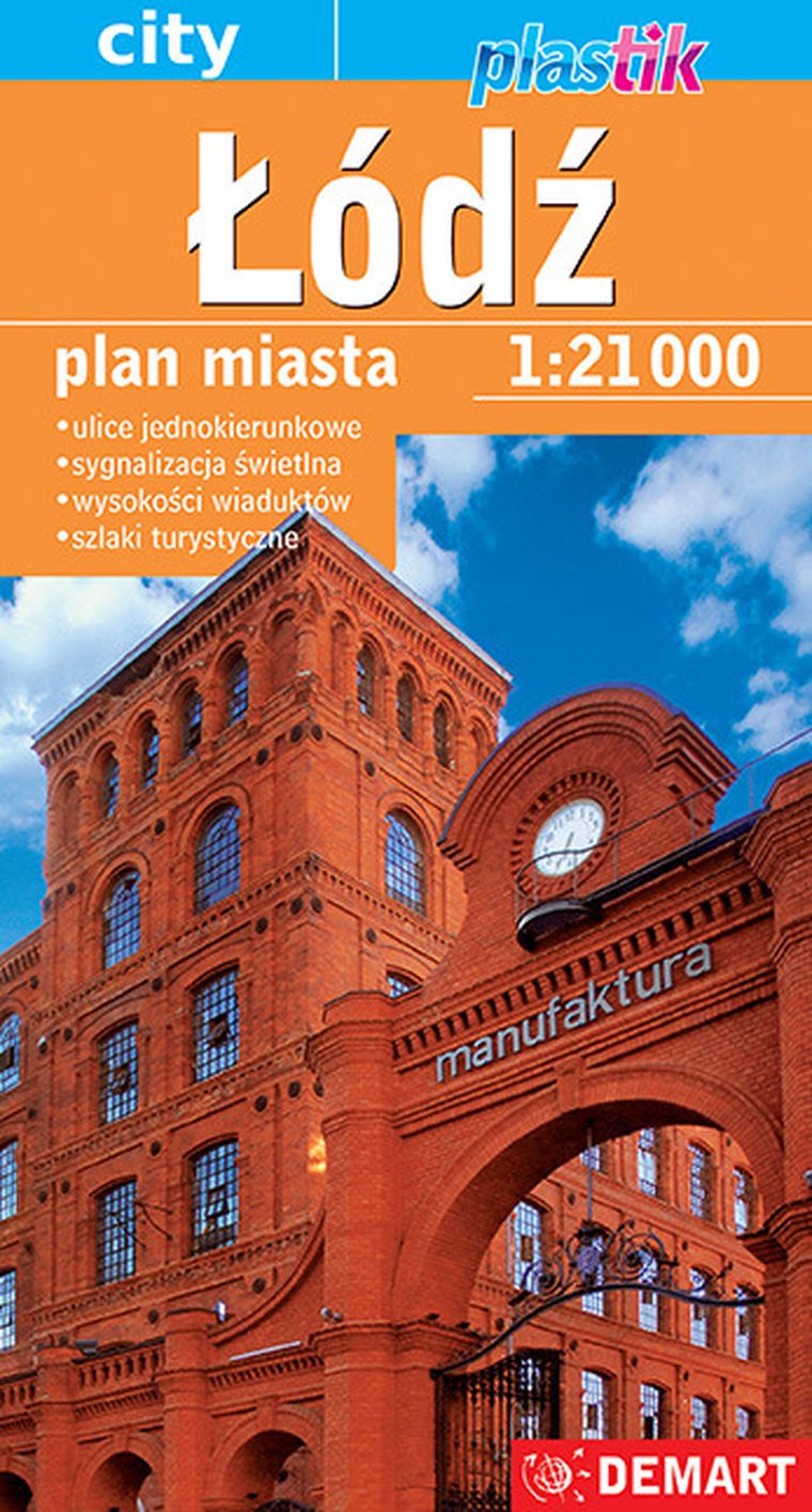 Plan miasta Łódź 1:21000