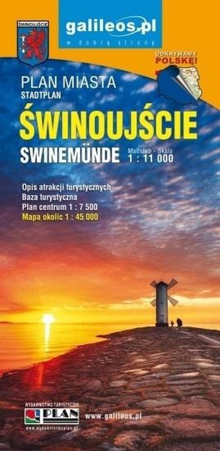 Plan miasta. Międzyzdroje/Świnoujście