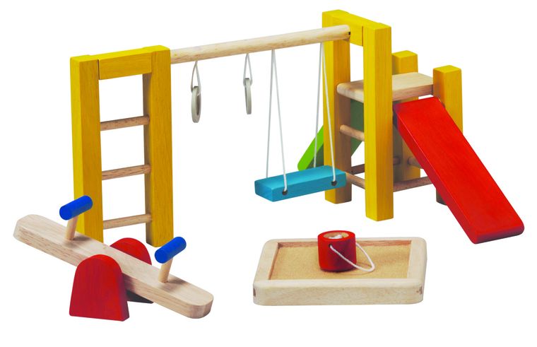 Plan Toys, Drewniany plac zabaw dla lalek
