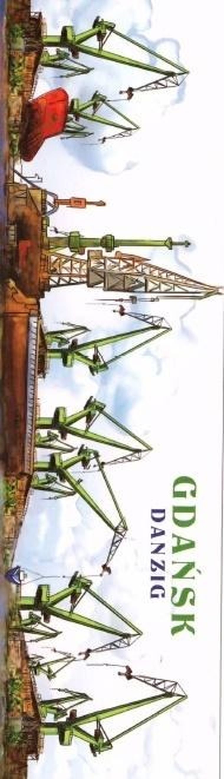 Plan, zakładka do książki, Gdańsk