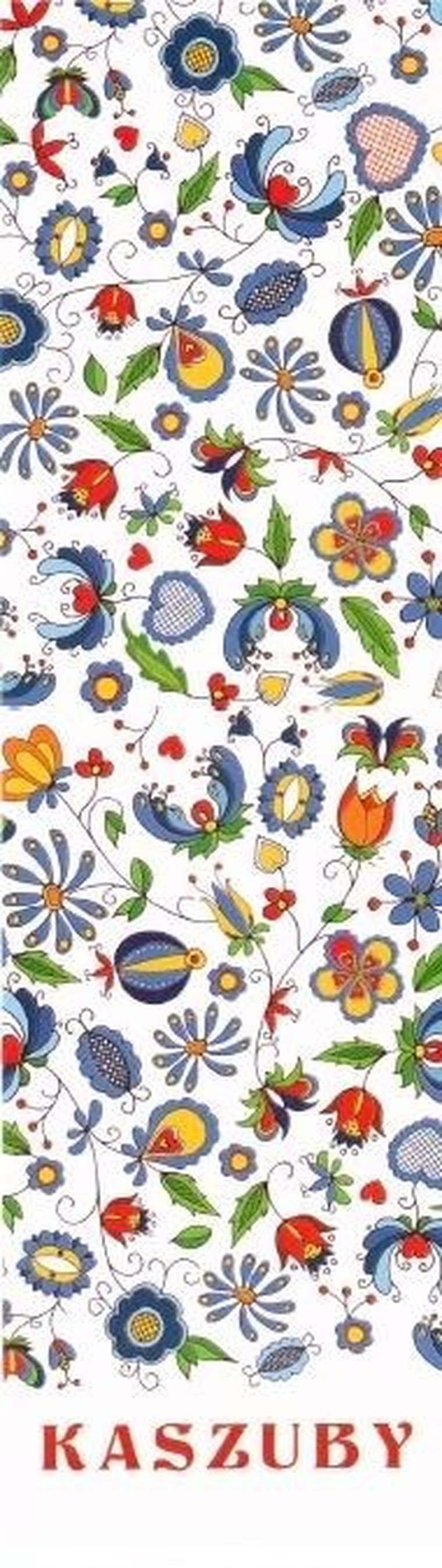 Plan, zakładka do książki, kaszuby