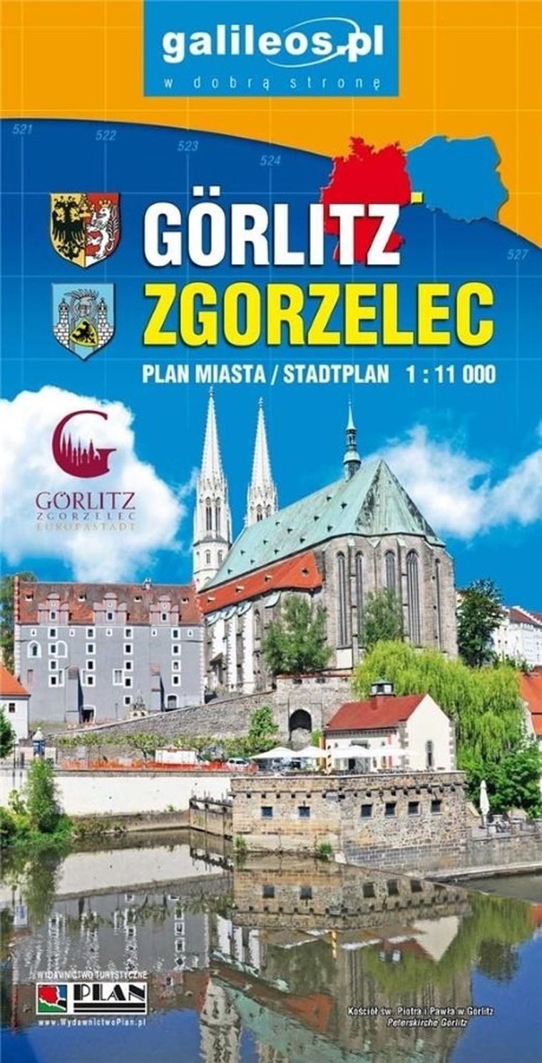 Plan. Zgorzelec/Gorlitz 1:11 000