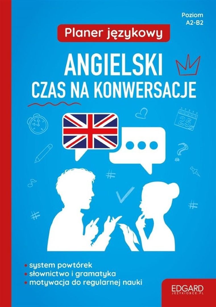 Planer językowy. Czas na konwersacje. Angielski