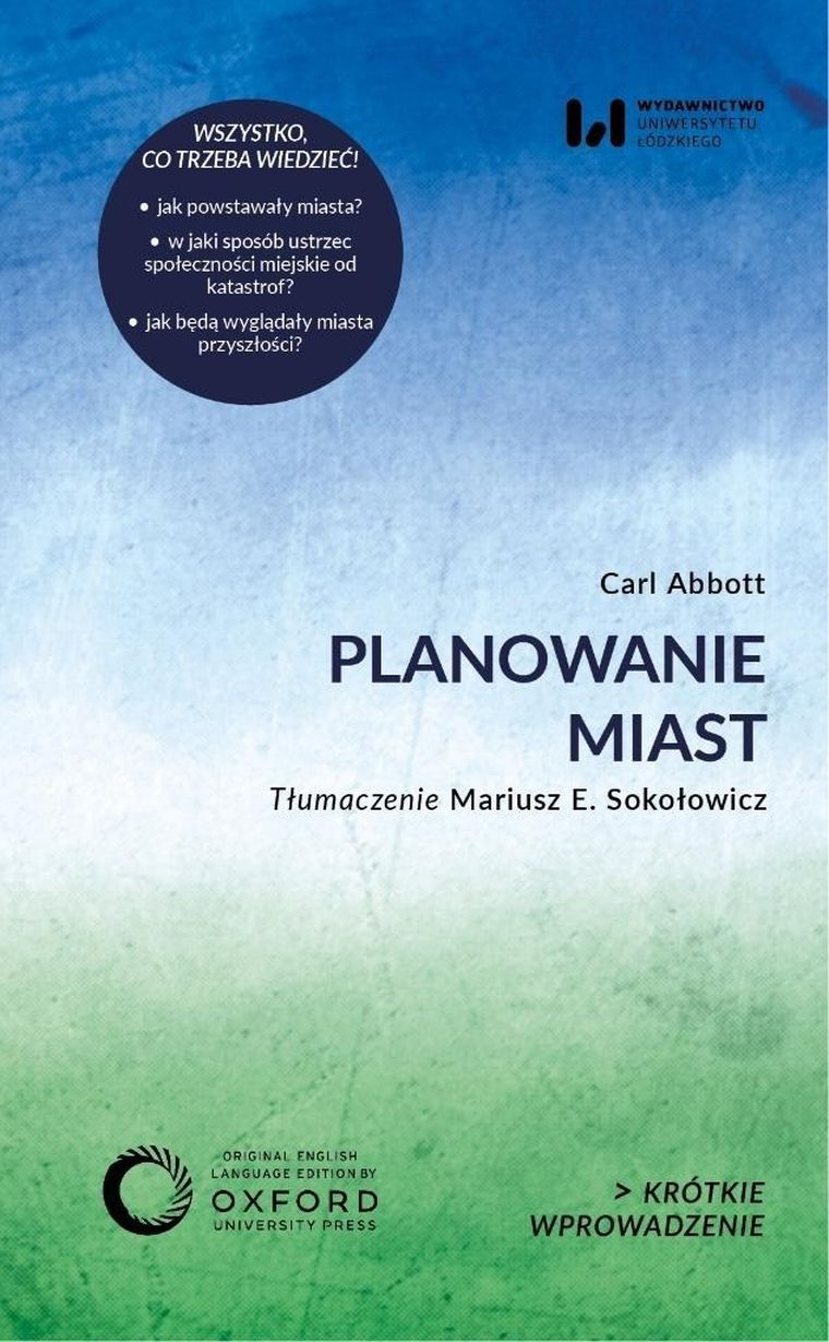 Planowanie miast. Krótkie wprowadzenie