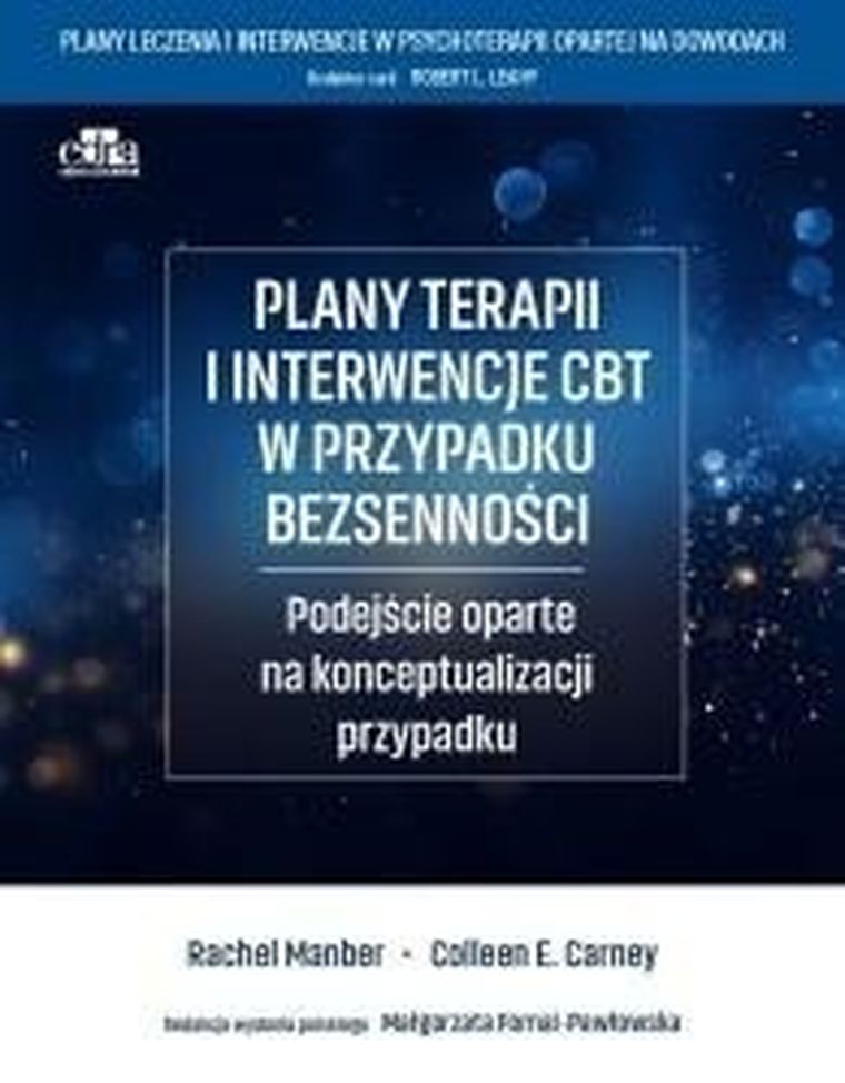 Plany terapii i interwencje CBT w przypadku bezsenności