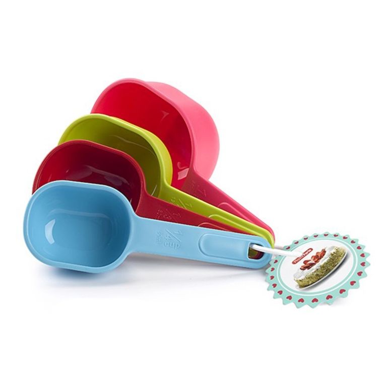 Plastic Forte, zestaw miarek kuchennych, 4 szt.