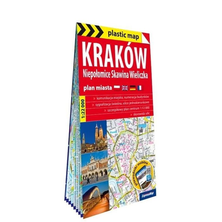 Plastic map. Kraków, Niepołomice. 1:22 000