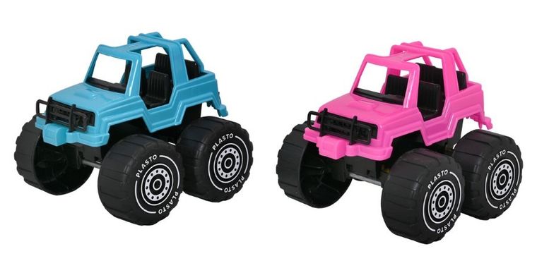 Plasto, Monster Truck, pojazd terenowy, 23 cm