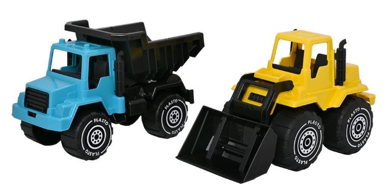 Plasto, pojazd budowlany, 30 cm, 1 szt.