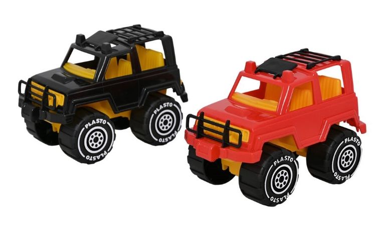 Plasto, pojazd terenowy off road, 23 cm