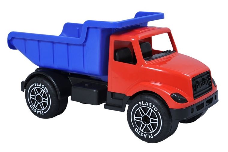 Plasto, wywrotka, duży pojazd budowlany, 60 cm