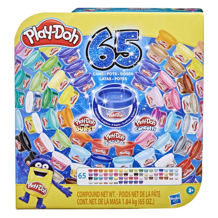 Play-Doh, 65 tub na 65-lecie, masa plastyczna