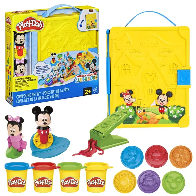 Play-Doh, Disney Jr, Myszka Mickey & Minnie, Ciastolinowe Opowieści, zestaw kreatywny