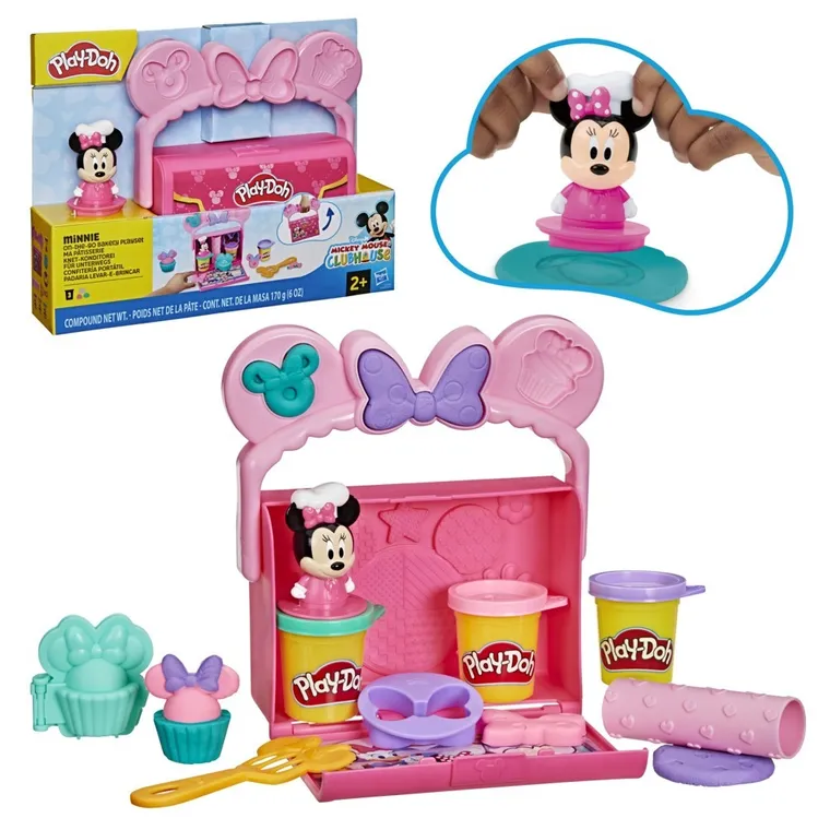 Play-Doh, Disney Jr, Przenośna Cukiernia Minnie, zestaw kreatywny