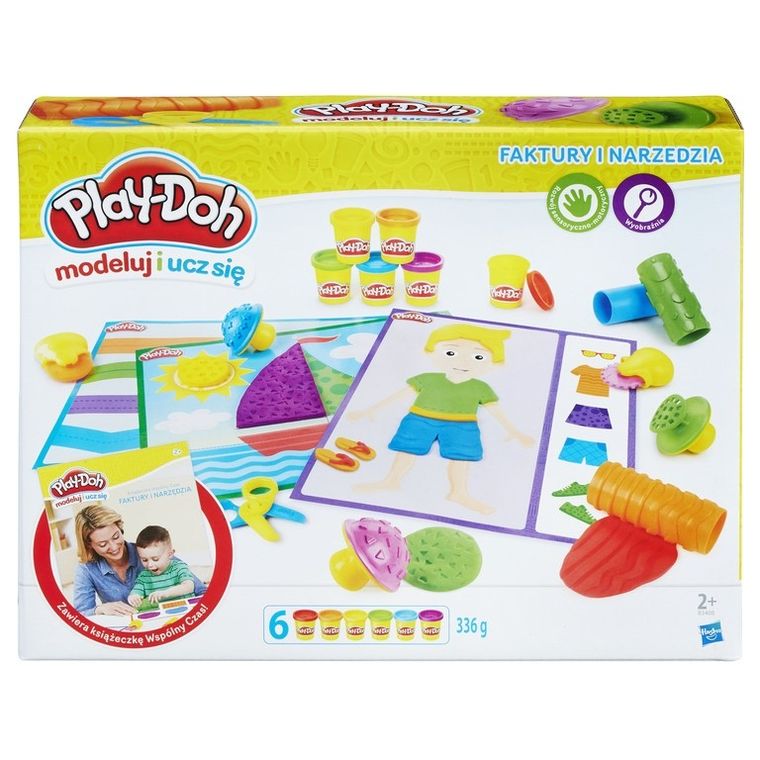 Play-Doh, Faktury i narzędzia, zestaw kreatywny
