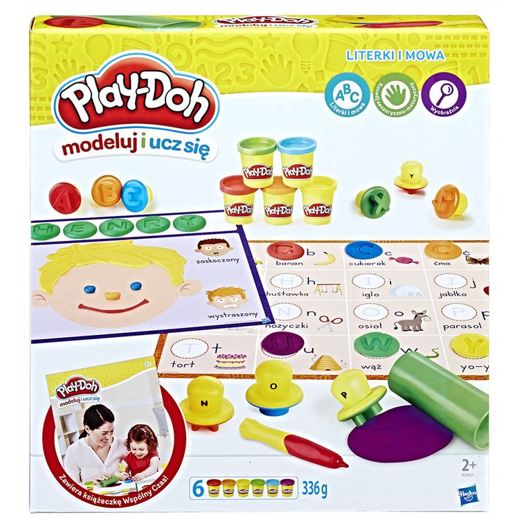 Play-Doh, Literki i mowa, zestaw kreatywny