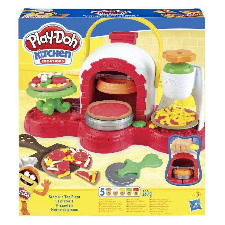 Play-Doh, Piec do pizzy, 5 tub i akcesoria