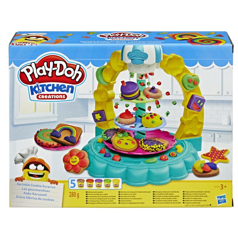 Play-Doh, Posypkowa wieża, 5 tub i akcesoria