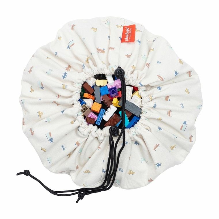 Play&Go, Mini, worek na zabawki i mata do zabawy, Cars, 40 cm