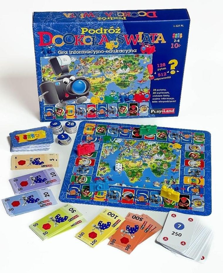 Playland, Podróż dookoła świata, gra edukacyjna