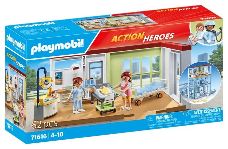 Playmobil, Action Heroes, Oddział położniczy, 71616