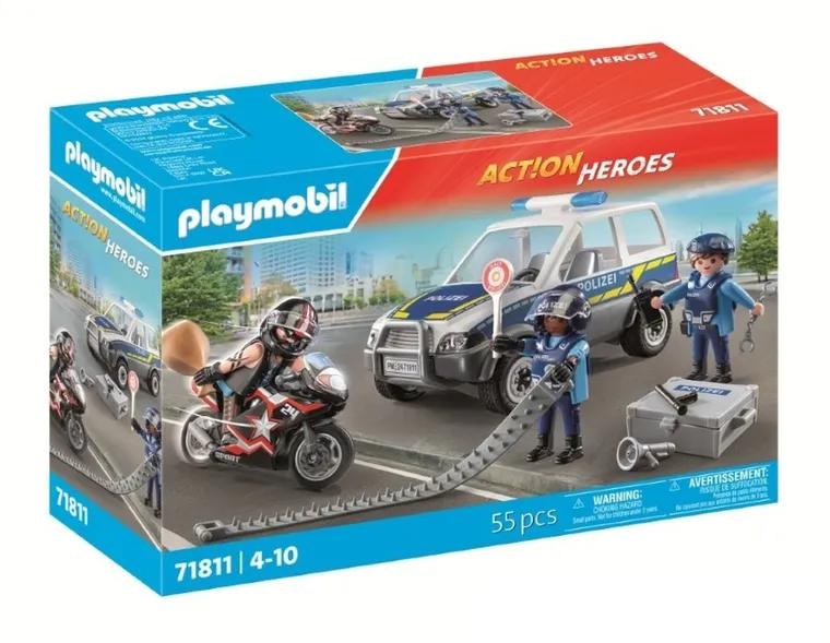 Playmobil, Action Heroes, Policja w poszukiwaniu przestępcy, 71811