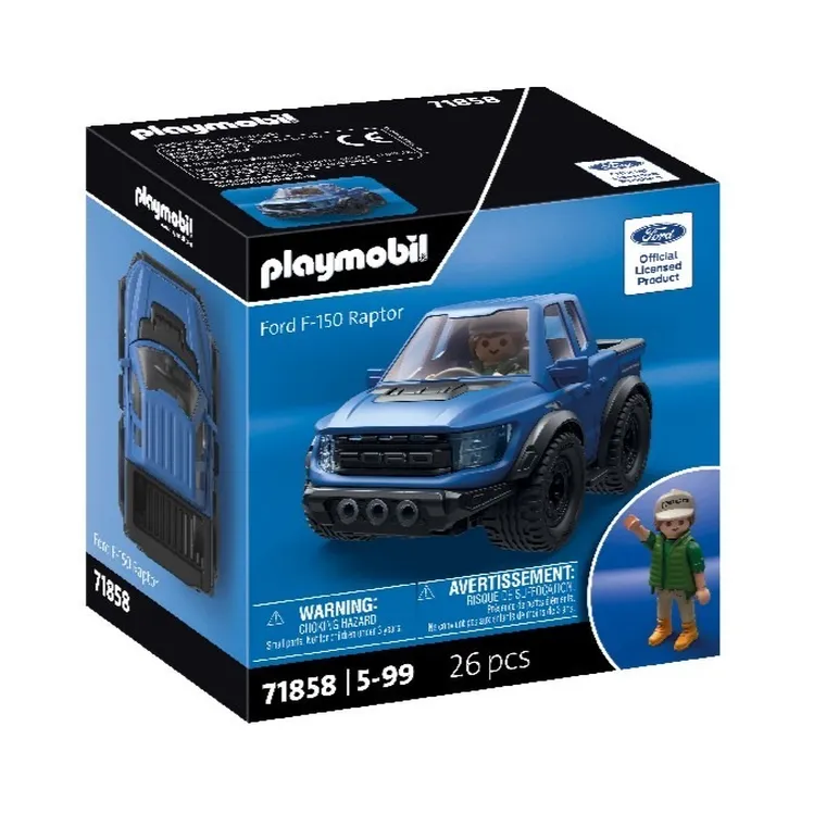 Playmobil, Cars, Ford F-150 Raptor, 71858