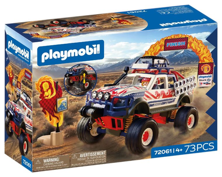 Playmobil, Cars, Terenowa ciężarówka, 72061