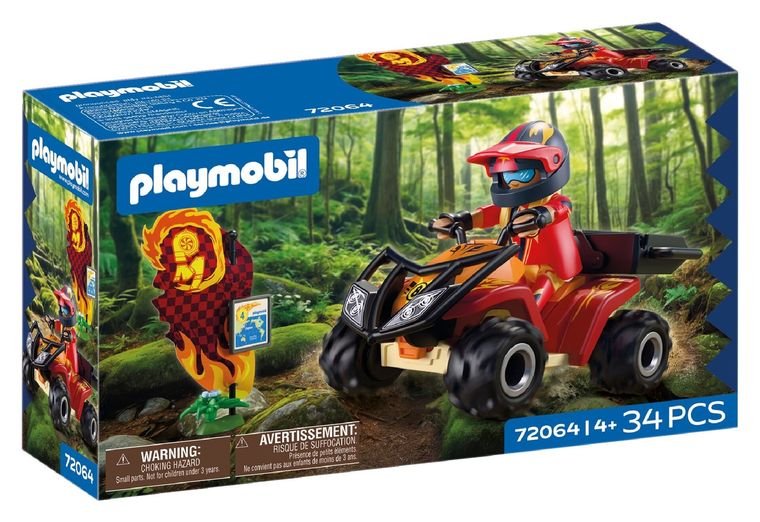 Playmobil, Cars, Terenowy quad, 72064