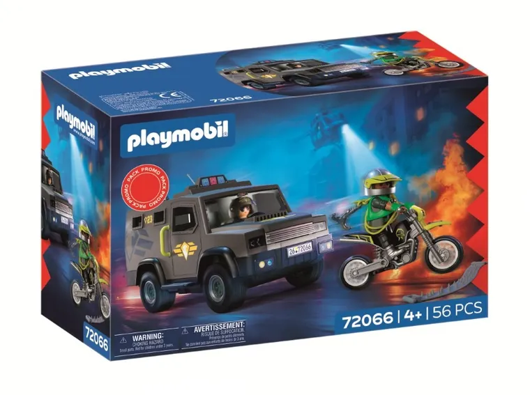 Playmobil, City Action, Pojazd taktyczny SWAT, 72066