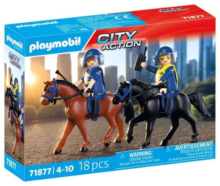 Playmobil, City Action, Policja konna, 71877