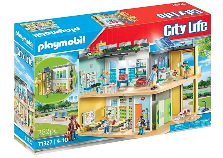 Playmobil, City Life, Duża szkoła, 71327