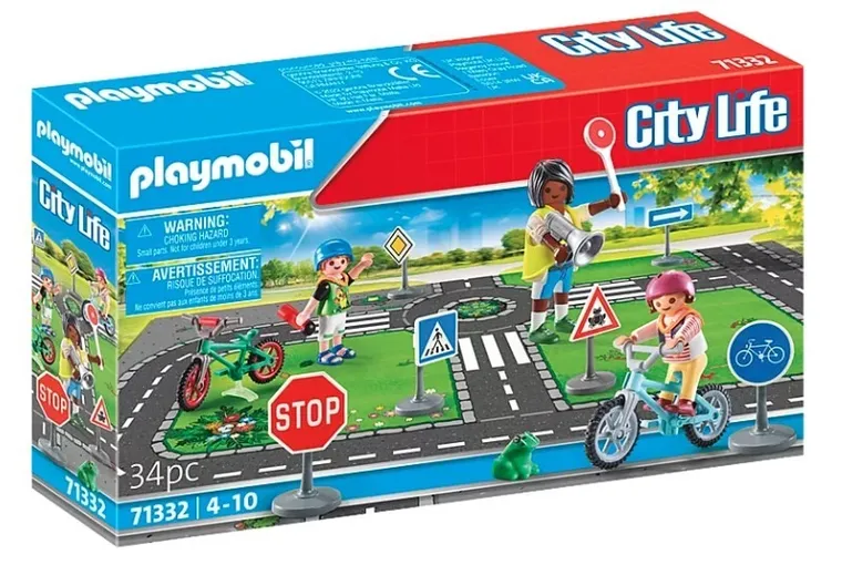 Playmobil, City Life, Kurs rowerowy, 71332