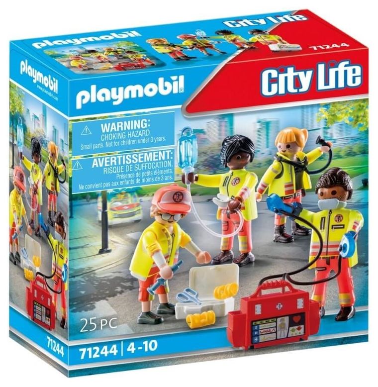 Playmobil, City Life, Zespół ratunkowy, 71244