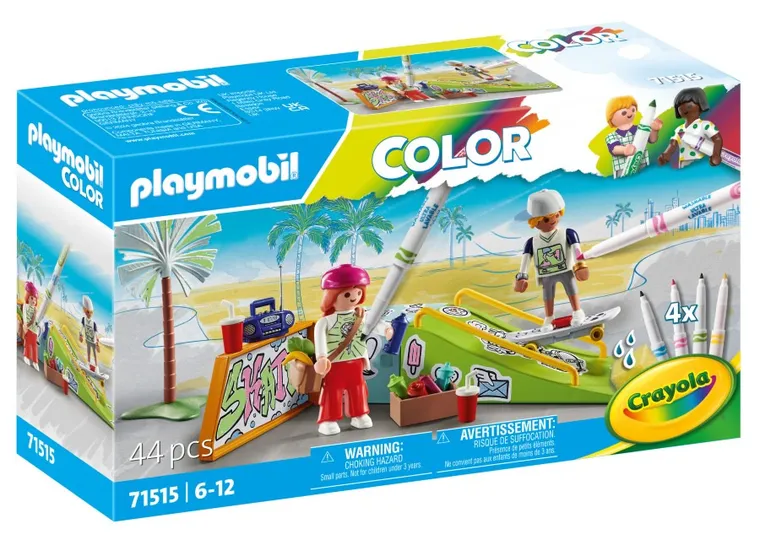 Playmobil, Color, Skatepark, 71515