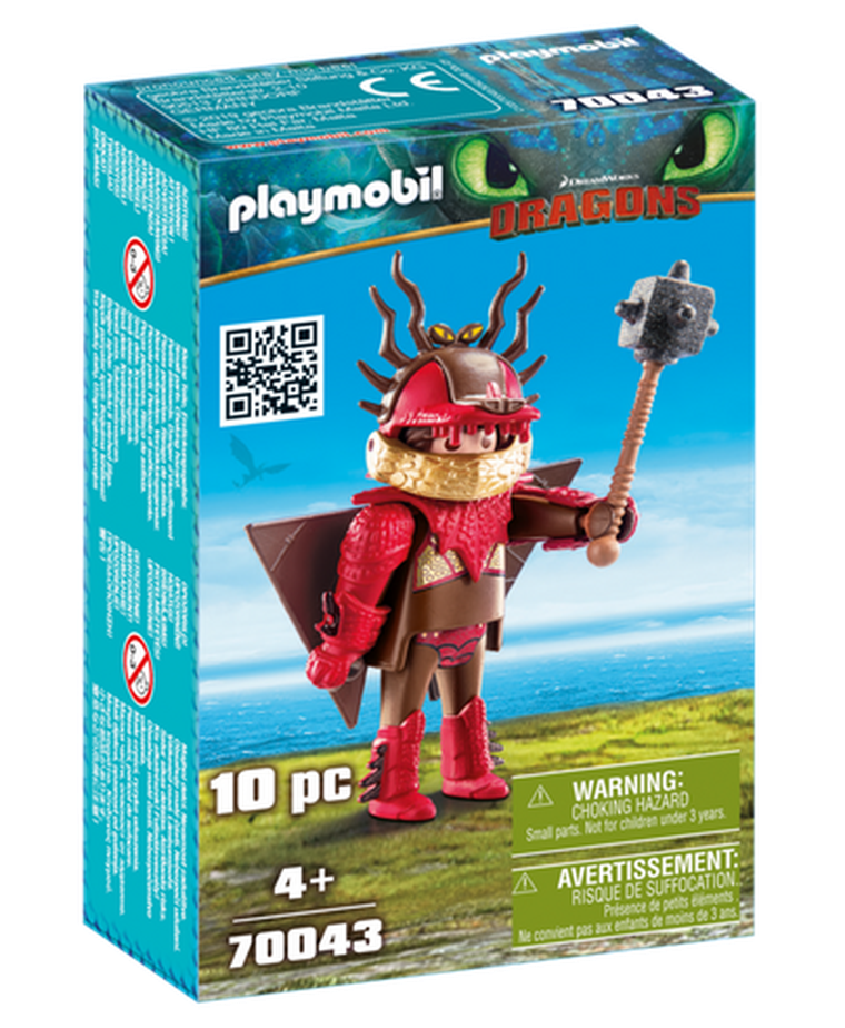 Playmobil, Dragons, Sączysmark w zbroi do latania, 70043