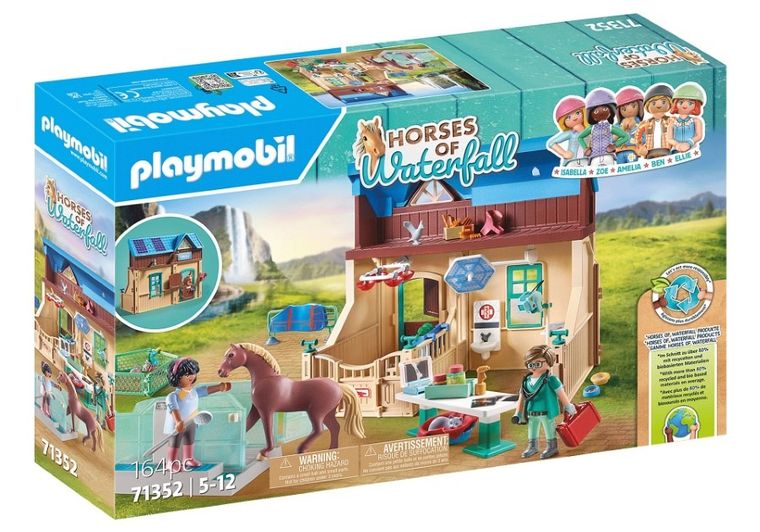 Playmobil, Horses of Waterfall, Hipoterapia i lecznica zwierząt, 71352